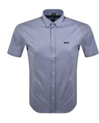 BOSS - Boss St Motion Short Sleeve Shirt - Lyst