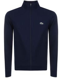 Lacoste Sport Zip Up Sweatshirt - Blue