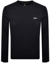 BOSS - Boss Ever X Crew Neck Jumper Dark - Lyst