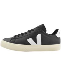 Veja - Campo Chromefree Leather Trainers - Lyst