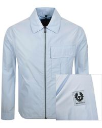 Belstaff - Cargo Overshirt Sky - Lyst