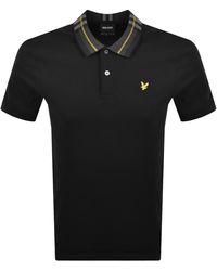 Lyle & Scott - Tartan Collar Polo T Shirt - Lyst
