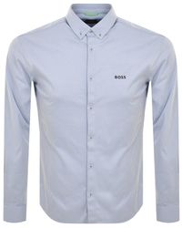 BOSS - Boss Biado R Long Sleeved Shirt - Lyst