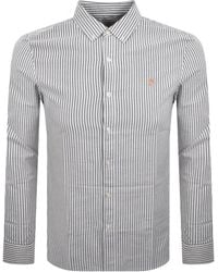 Farah - Farah Brewer Stripe Long Sleeve Shirt - Lyst