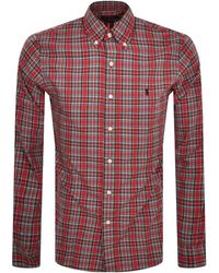 Ralph Lauren - Long Sleeved Check Shirt - Lyst