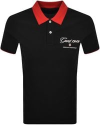 GANT - Graphic Pique Polo T Shirt - Lyst