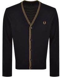 Fred Perry - Classic Knit Cardigan - Lyst