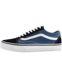 Vans - Old Skool Canvas Trainers - Lyst