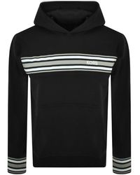 COACH Mixed Media Hoodie for Men | Lyst