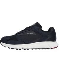 Tommy Hilfiger - Runner Mix Trainers - Lyst
