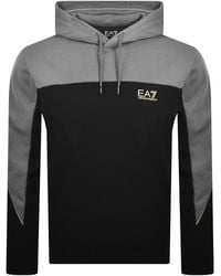 EA7 - Emporio Armani Logo Hoodie - Lyst