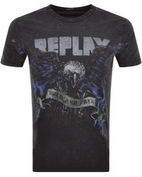 Replay Short sleeve t-shirts for Men | Christmas Sale up to 51% off | Lyst