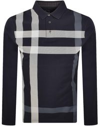 Barbour - Blaine Long Sleeve Polo T Shirt - Lyst