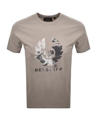 Belstaff - Blur T Shirt Concrete - Lyst