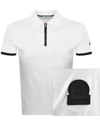 Sandbanks - Silicone Zip Polo T Shirt - Lyst