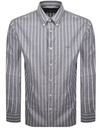 BOSS - Boss Ricoplus Long Sleeved Shirt Dark - Lyst