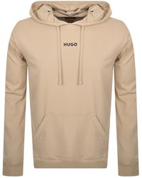 HUGO - Linked Hoodie - Lyst