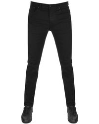 pretty green erwood slim fit jeans black