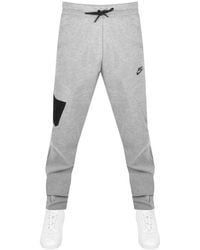 nike grey jogging bottoms