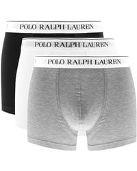 Ralph Lauren - Underwear 3 Pack Trunks - Lyst