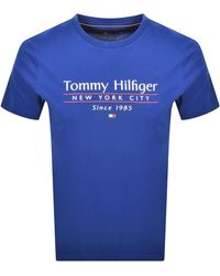 Tommy Hilfiger - Center Stack T Shirt - Lyst