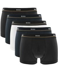 BOSS BUSINESS - Boss Underwear 5 Pack Trunks - Lyst