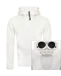 cp company pullover logo hoodie