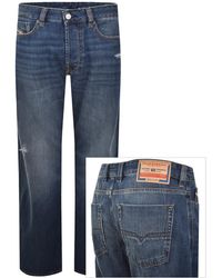 DIESEL - 1980 D-Eeper Jeans Mid Wash - Lyst