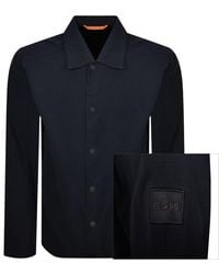BOSS - Boss Labib Overshirt - Lyst
