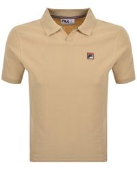 Fila - Fila Tristiano Textured Polo T Shirt - Lyst
