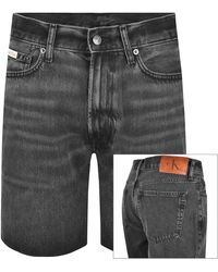 Calvin Klein - Jeans Classic Denim Shorts - Lyst