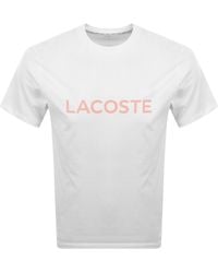 Lacoste - Loungewear Logo T Shirt - Lyst