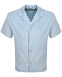 Paul Smith - Towel Stripe Short Sleeved Shirt - Lyst
