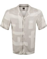 BOSS - Boss Rayer M Short Sleeve Shirt - Lyst