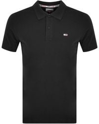 Tommy Hilfiger - Slim Fit Placket Polo T Shirt - Lyst