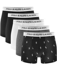 Ralph Lauren - Underwear 5 Pack Boxer Trunks - Lyst