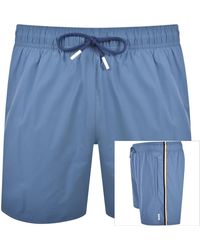 BOSS BUSINESS - Boss Iconic Swim Shorts - Lyst