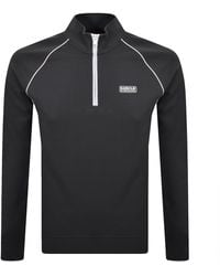 Barbour - Half Zip Sweatshirt - Lyst
