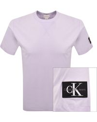 Calvin Klein - Jeans Badge T Shirt - Lyst