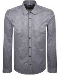 BOSS BUSINESS - Boss C Roan Kent Long Sleeved Shirt - Lyst