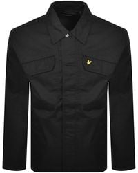 Lyle & Scott - Pocket Overshirt Jet - Lyst