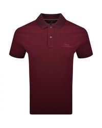 Tommy Hilfiger - Pique Melange Collar Polo - Lyst