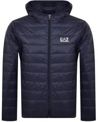 EA7 - Emporio Armani Quilted Jacket - Lyst
