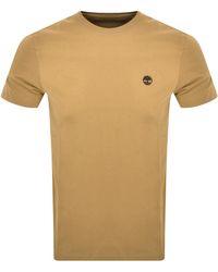 Timberland - Dun River Logo T Shirt - Lyst