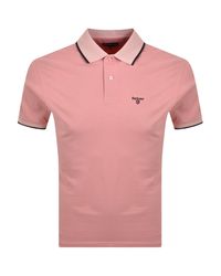 Barbour - Cornsay Polo T Shirt Mineral - Lyst