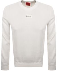 HUGO - San Cassius Knit Jumper - Lyst