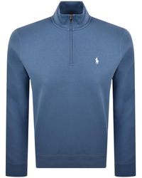 Ralph Lauren - Quarter Zip Sweatshirt - Lyst