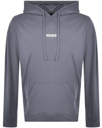 HUGO - Lounge Linked Hoodie - Lyst