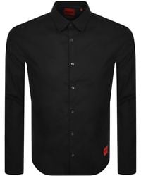 HUGO - Long Sleeved Ermo Shirt - Lyst
