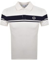 Sergio Tacchini - Young Line Polo T Shirt Gardenia - Lyst